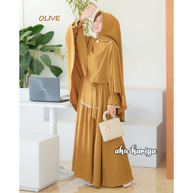 GAMIS SET ZAINA AKU KARISSA ORIGINAL