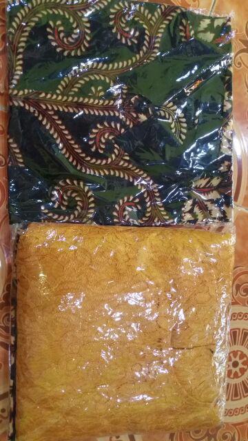 Batik Couple Brokat Pinguin Adelia Sanjaya