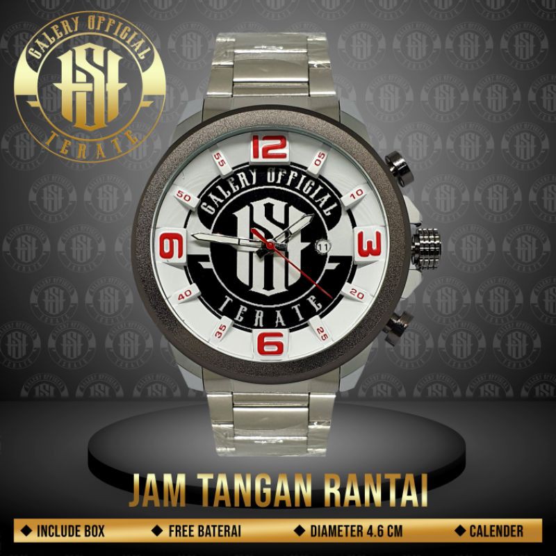 Jam tangan psht terbaru anti air jam psht pria/cowok model rantai