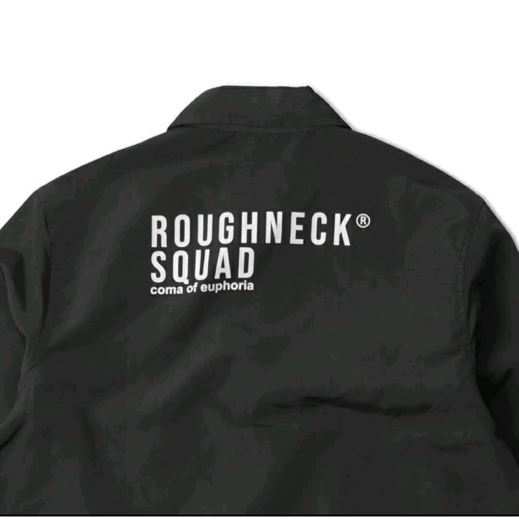 coach jaket pria / jaket parasut terbaru / windbreaker roughneck squad