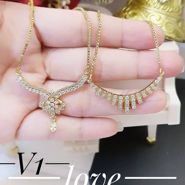 Xuping kalung lapis emas 1513i