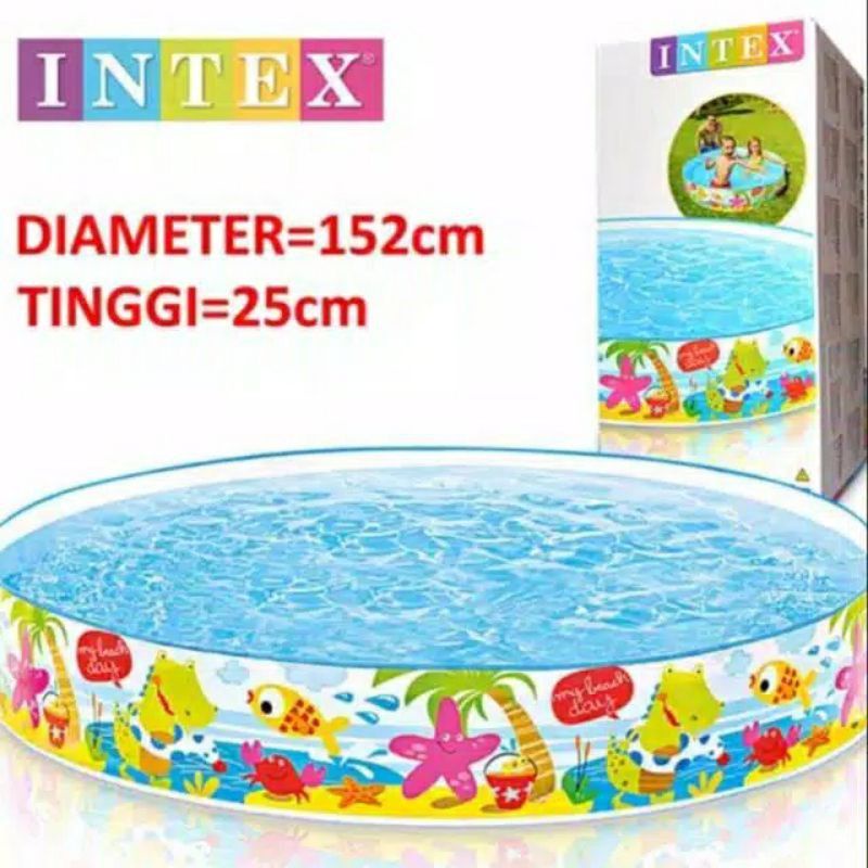 Kolam renang intex tanpa pompa / kolam renang instant / portable pool kolam anak portable kolam lipa