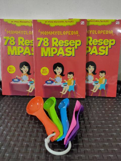 78 RESEP MPASI Free Sendok Takar Baby