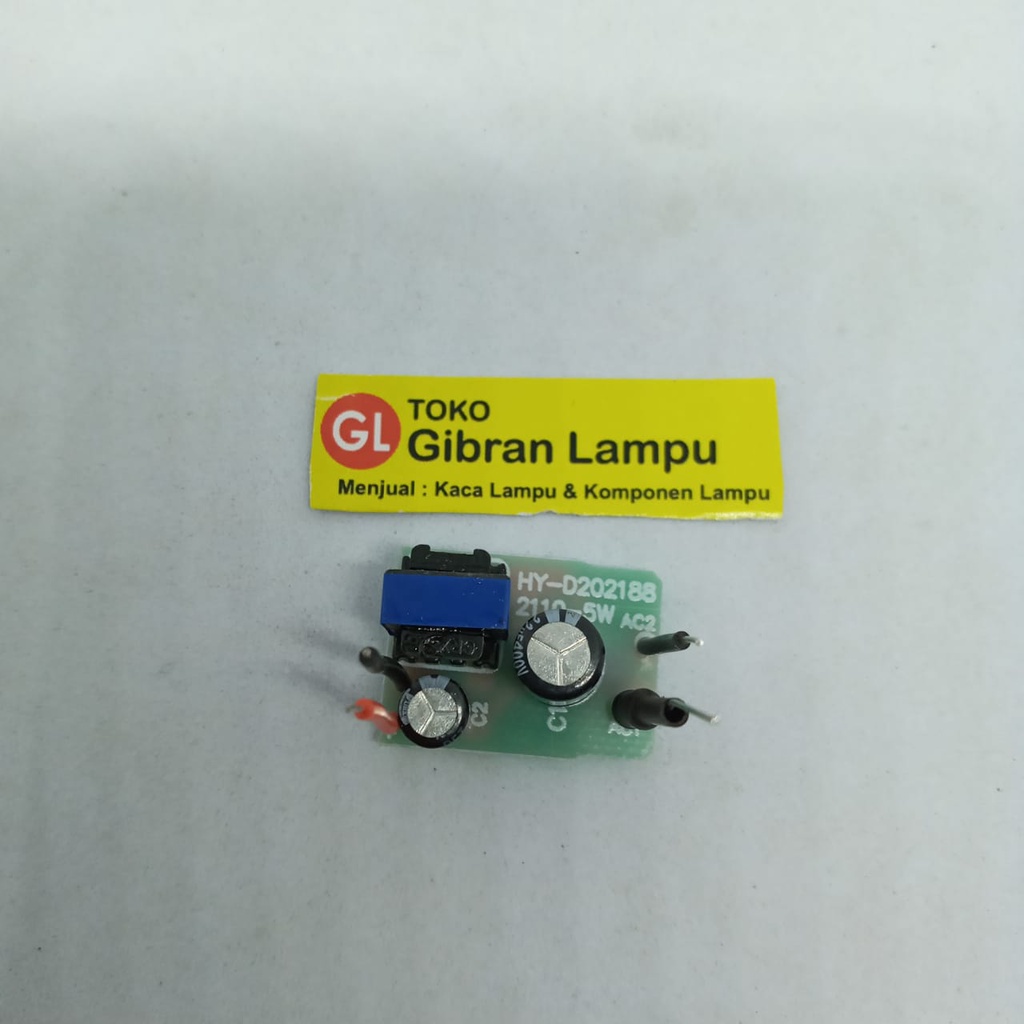 Driver Lampu LED 5w - Mesin LED 5 Watt (BM)