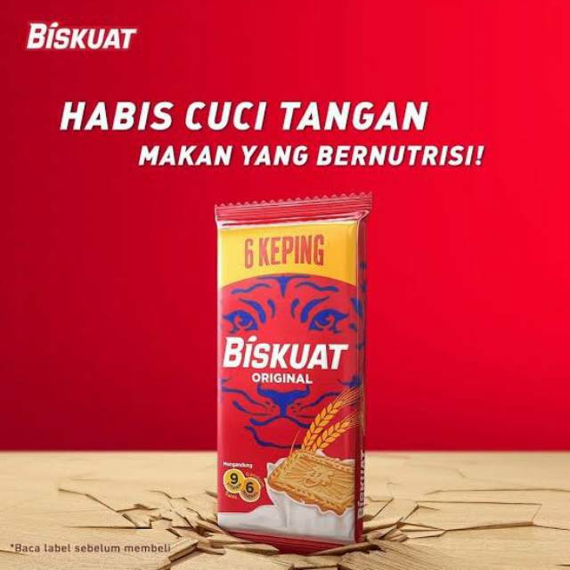 

Biskuat energy 1pack isi 20pcs