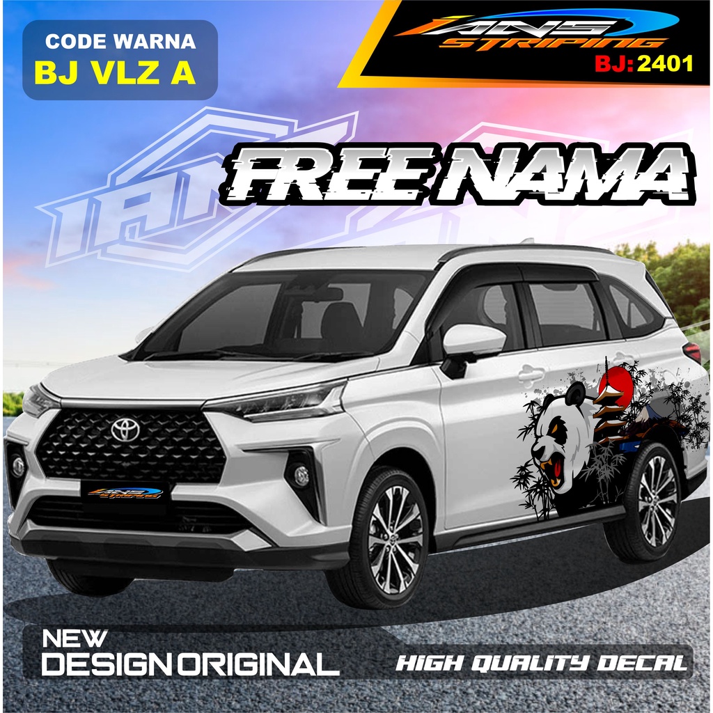 STIKER MOBIL AVANZA VELOZ / VARIASI STIKER MOBIL XENIA REBORN / STICKER DECAL MOBIL PAJERO / STIKER MOBIL