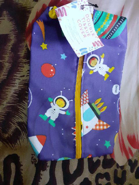 Double Tissue Cover Dua Sisi - Tempat Tissue