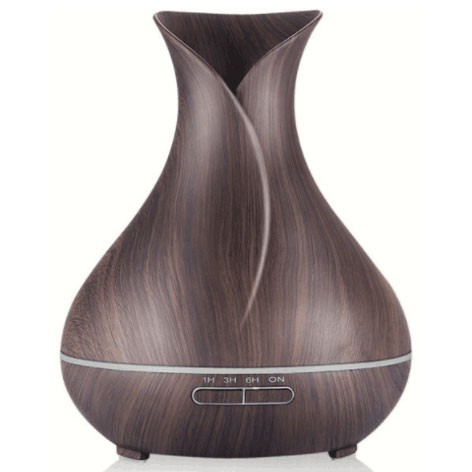 Taffware Aroma Therapy Air Humidifier Wood Flower - HUMI H217 - Brown