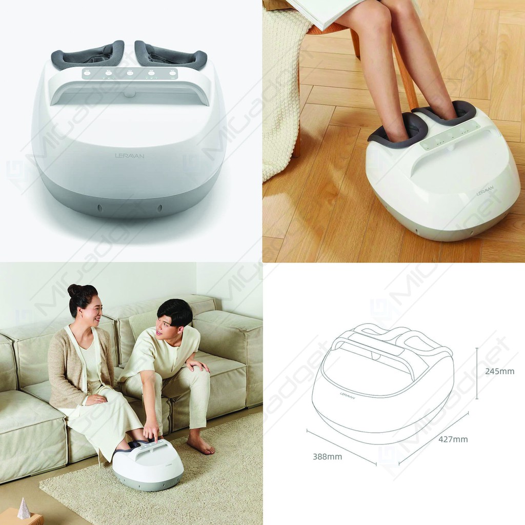 Leravan Kneading Foot Massage Pemijat Kaki