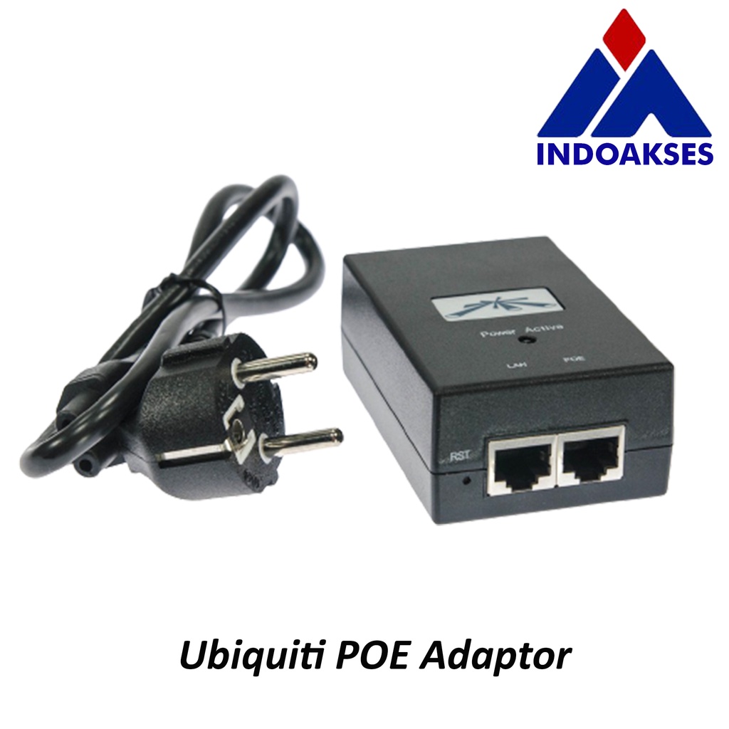 UBIQUITI POE Adaptor 24V 0,5A GIGABIT / POE Adapter 24v 0,5A (POE-24-12W) GIGABIT