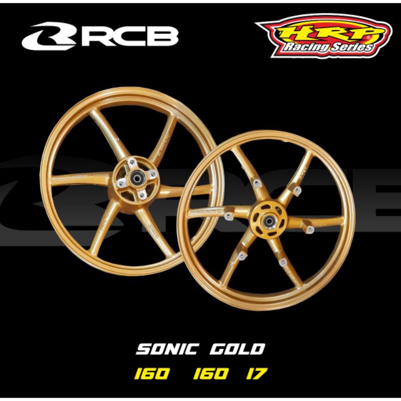 [RCB] VELG SONIC GOLD 160/160/17