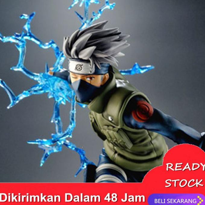 Boneka Pajangan Action Figure Model Anime Naruto Kakashi Bahan Pvc - Termurah 