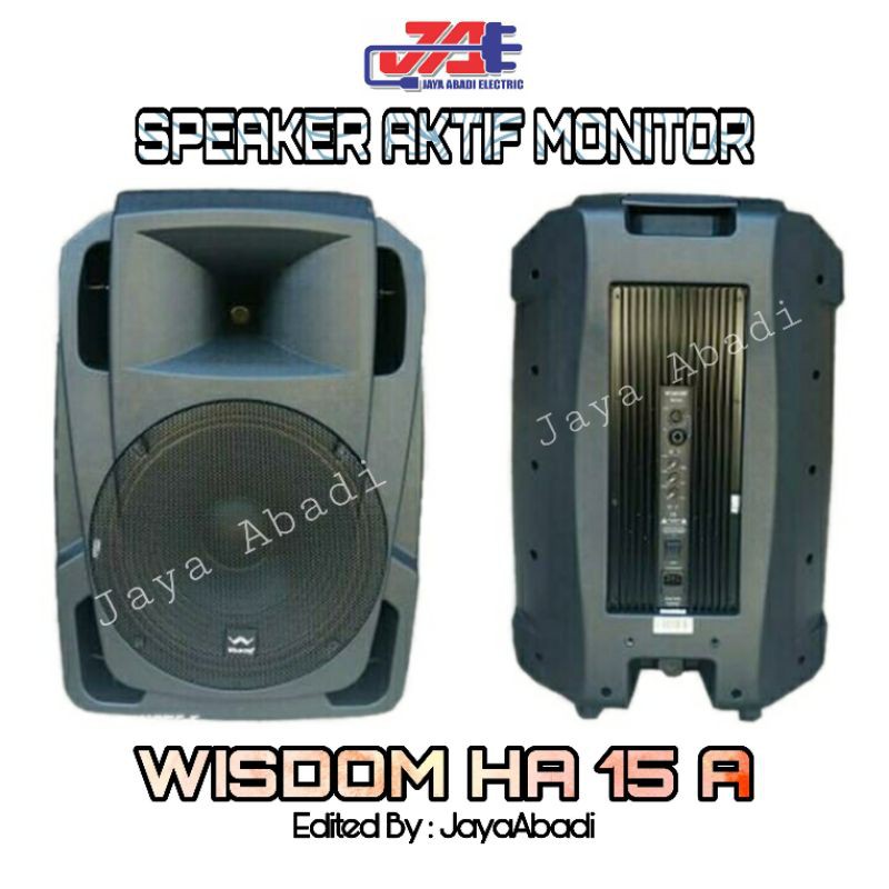 SPEAKER AKTIF WISDOM HS 15A ( per box )