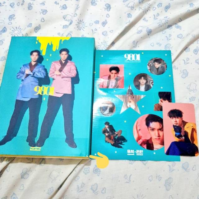 Album wooseok x guanlin 9801 photocard (booked)