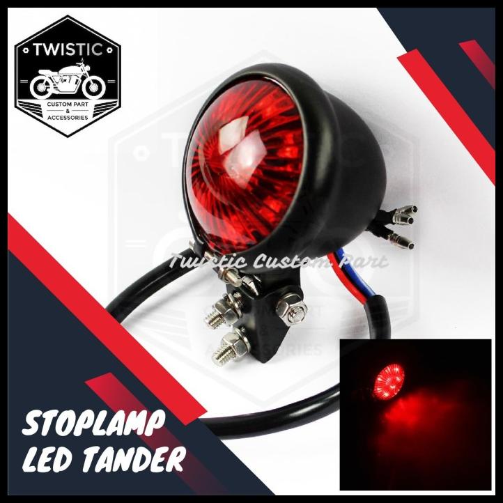 Stoplamp Led Tander Lampu Belakang Motor Kawasaki W175 Cb Harley