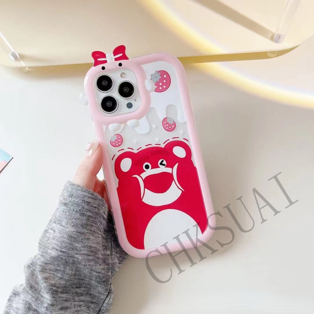 Soft Case Transparan Motif Kartun Untuk iPhone 13 12 11 Pro Max X XR Xs Max 8 7 6 6s Plus