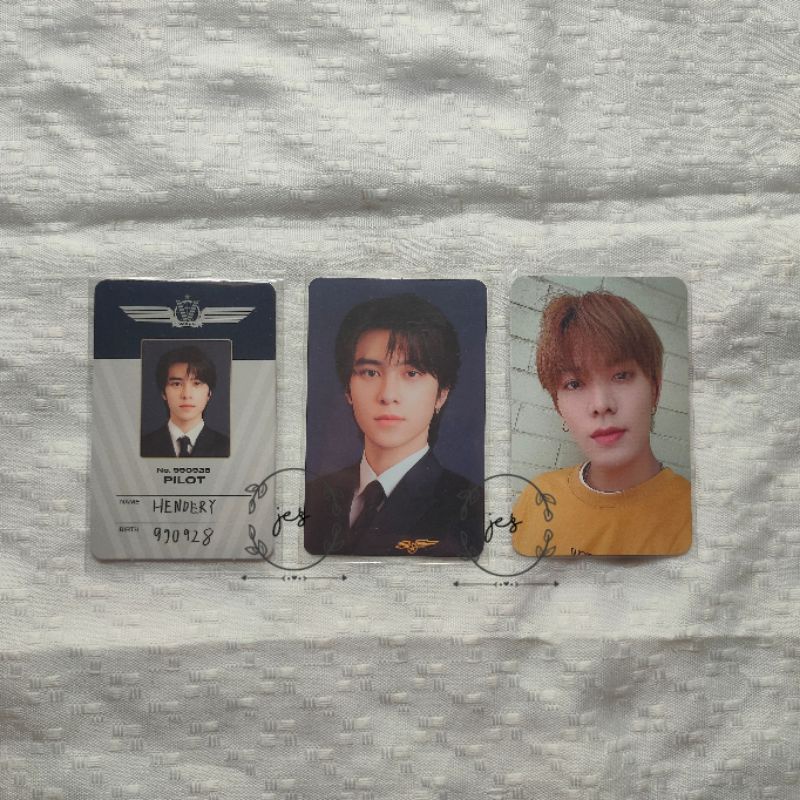 ID Card Pilot Hendery Season Greating 2022 / SG 22