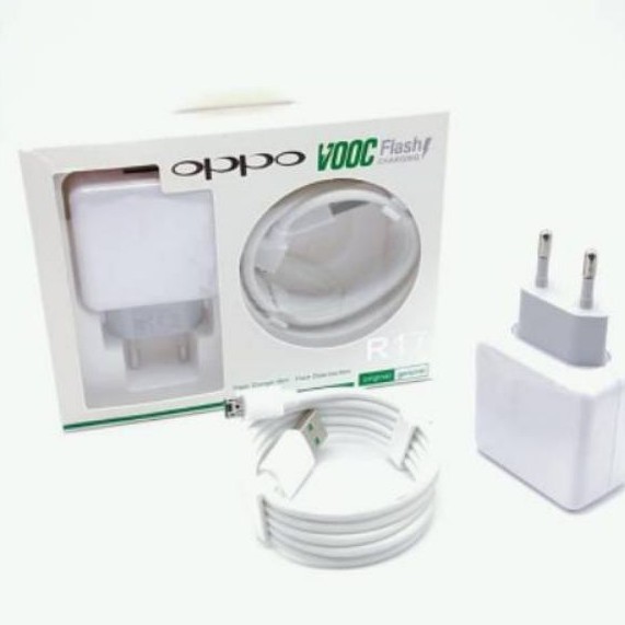 CHARGER/TC OPPO SUPER VOOC R17 MICRO USB FAST CHARGING ORIGINAL OPPO CAS CASAN