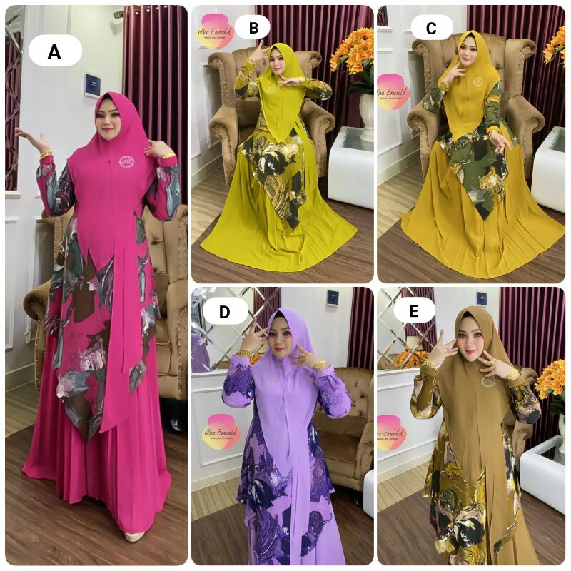 AURORA SYARI BY IRNA GALLERY(siap kirim)