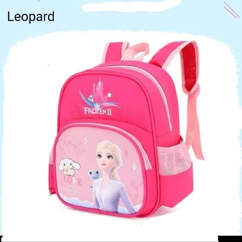 Ransel anak perempuan karakter Elsa Frozen Backpack anak Frozen ransel anak TK SD PAUD karakter FROZEN