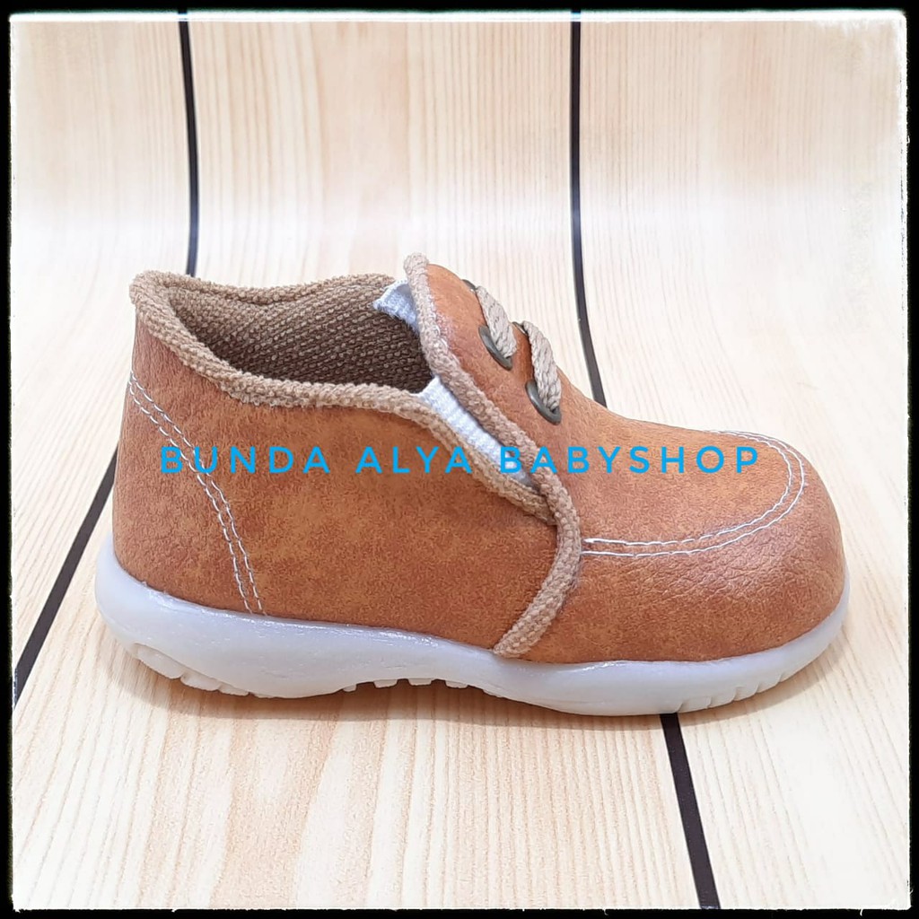 Sepatu Anak Laki Usia 3 4 Tahun COKLAT - Sepatu Anak Cowok Casual Real Pic Size 29 - 30 SALE