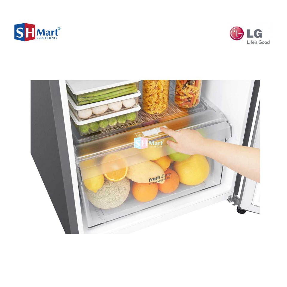 Kulkas 2 Pintu LG GN-B272SQCB / GNB272SQCB Smart Inverter Compressor 272 LITER GARANSI RESMI (MEDAN)