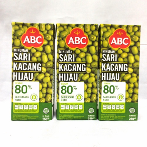 ABC Minuman Sari Kacang Hijau 250 ml - Tinggi Gizi dan serat pangan
