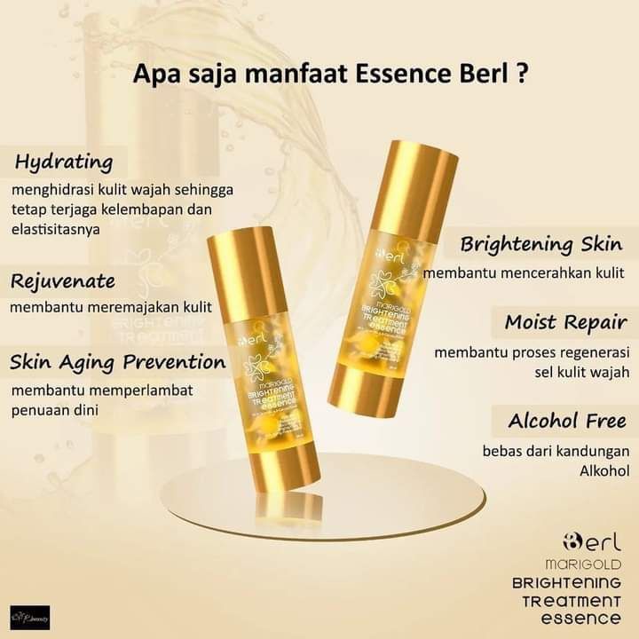 B Erl Marigold Brightening Treatment Essence