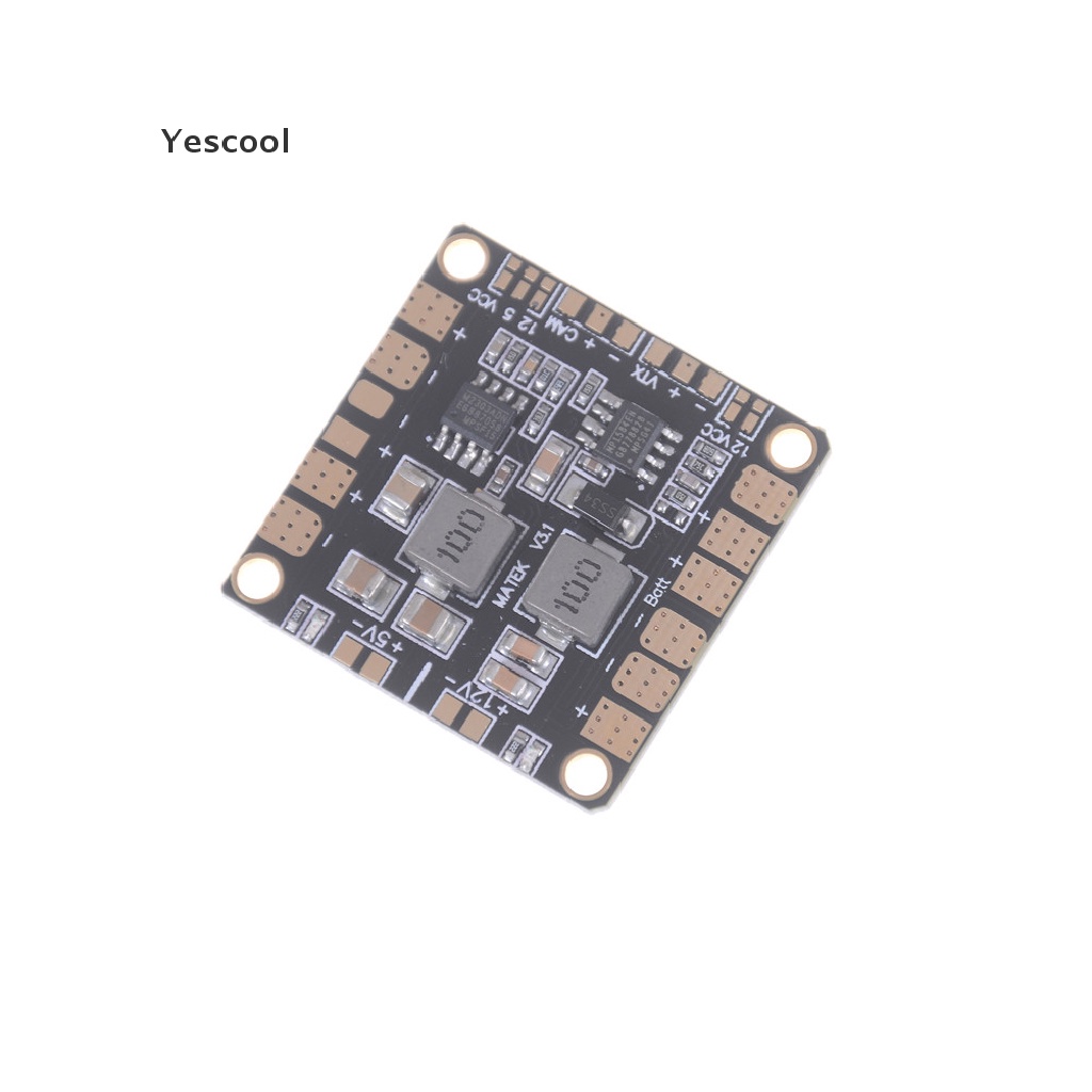 Yescool New Matek Mini Power Hub Power Distribution Board PDB with BEC 5V &amp; 12V for FPV .