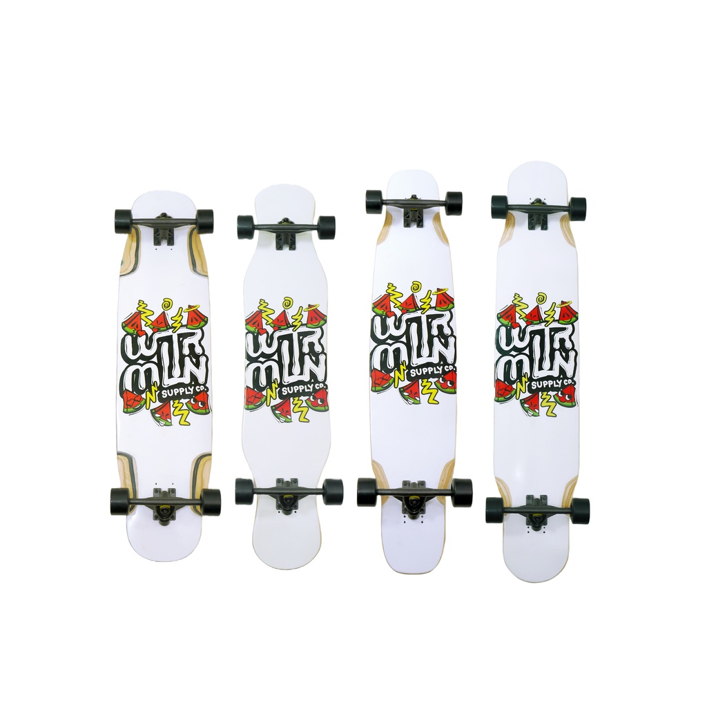 Longboard Dancing Board WTRMLN Supply Co "Emoji"