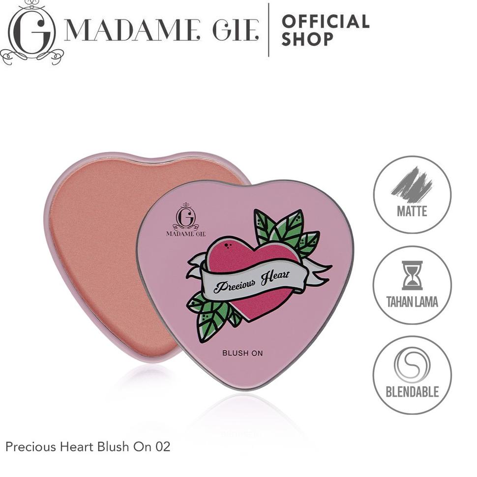 🆙 Madame Gie Precious Heart Blush On - MakeUp murah