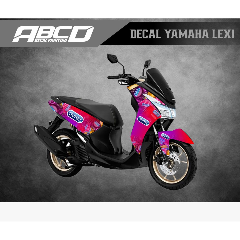 Decal yamaha lexi