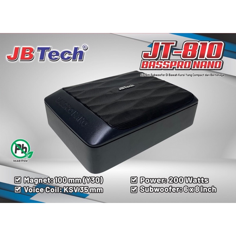 Basstube kolong Jb tech JT810