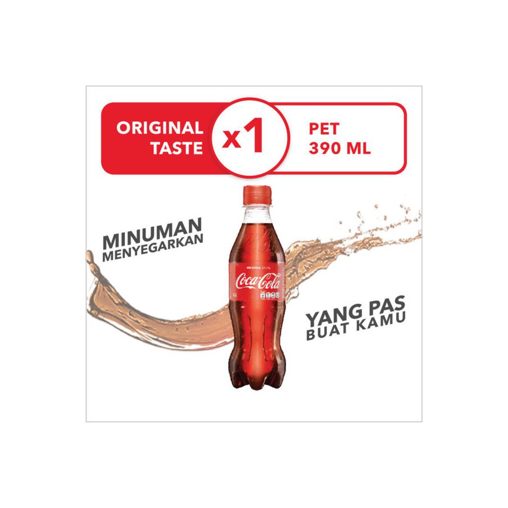 

Coca-Cola 390mL (isi 12 pcs)