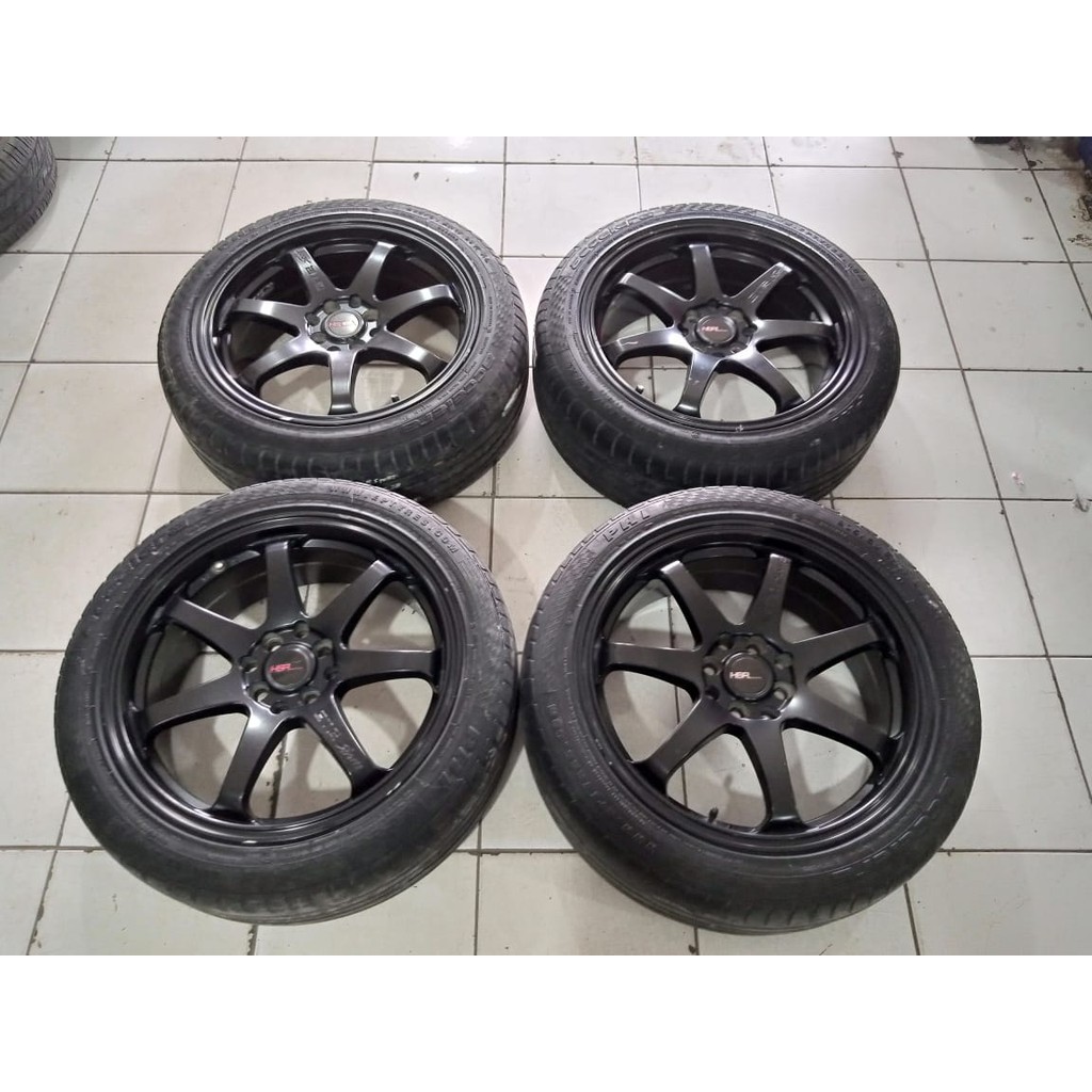 Pelek-Velg Aja Hsr Gtr Ring 17 Bisa Untuk Avanza Vios Yaris Jazz Mobilio Xenia