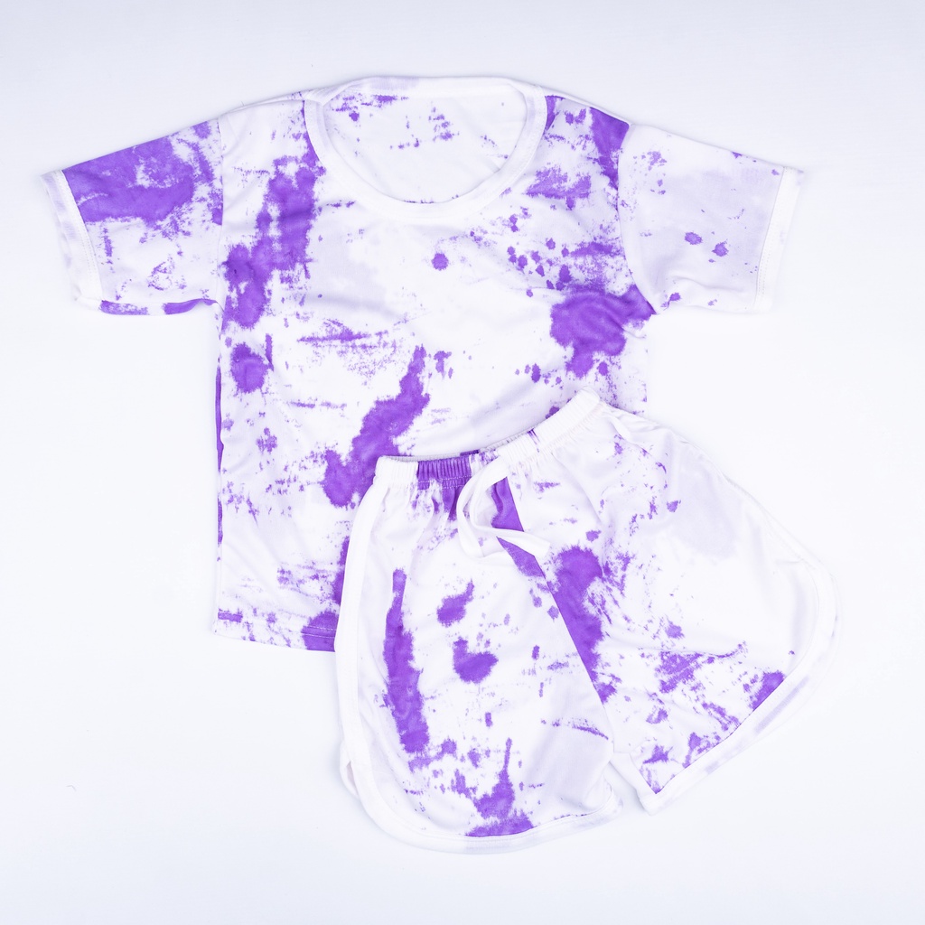 IL - SETELAN CHUPA CHUPS BAJU ANAK MOTIF TIE DYE / SETELAN ANAK TIE DYE UNISEX