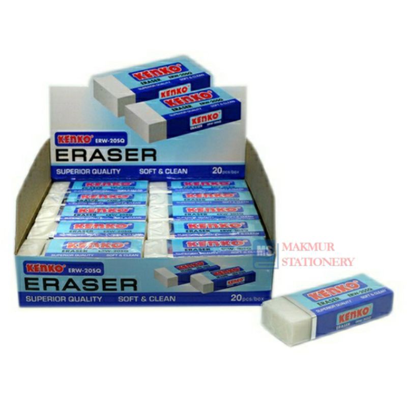 

PRODUK- PENGHAPUS KENKO ER 20SQ ISI 20 PCS/PACK .