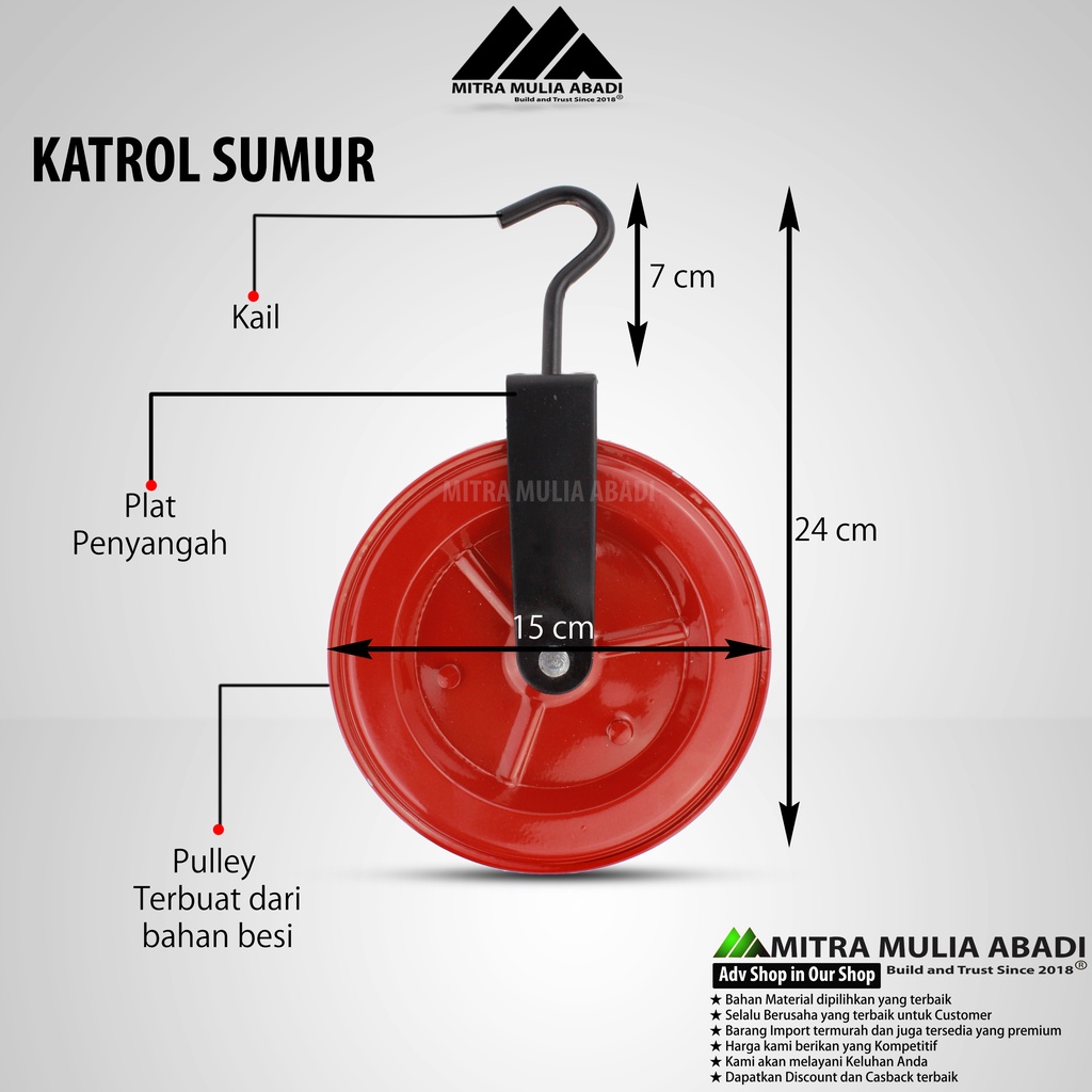 Katrol Sumur | Kerekan Timba