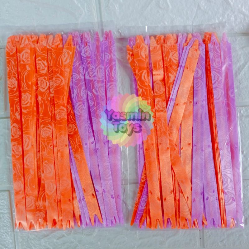 

50pcs Pita serut kecil warna warni/pita murah/grosir/pita kecil/pita kado ulang tahun