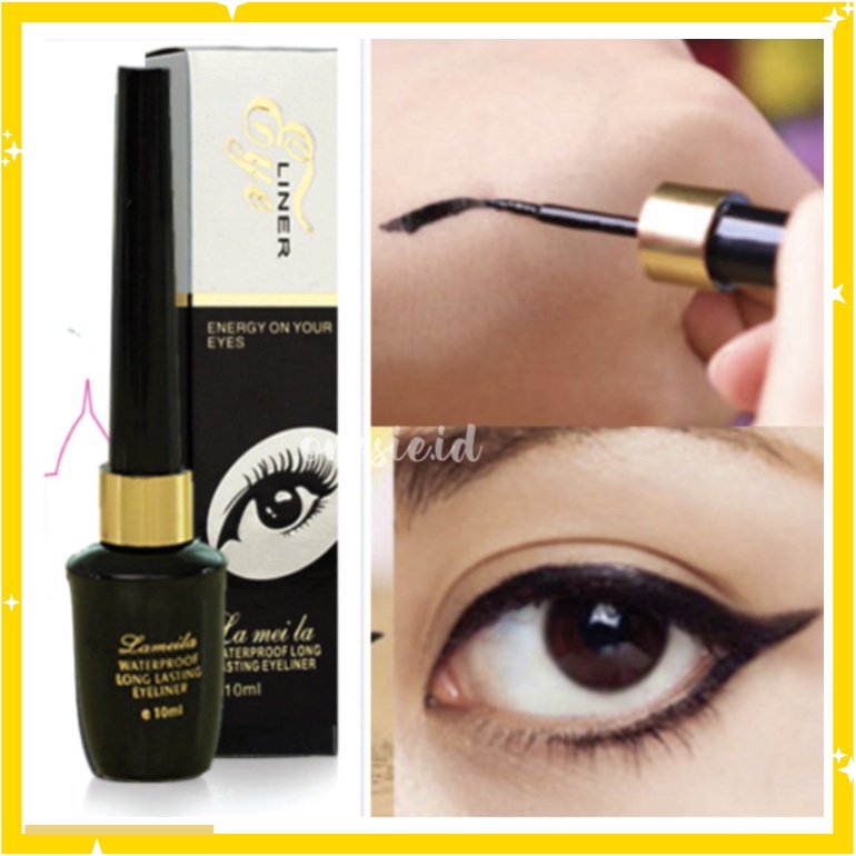 LAMEILA Eyeliner Anti Air Black Eye Liner Long Lasting Waterproof LA078 760