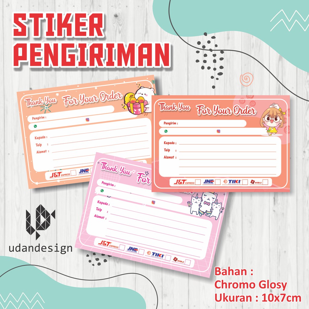 

Cetak Stiker Pengiriman