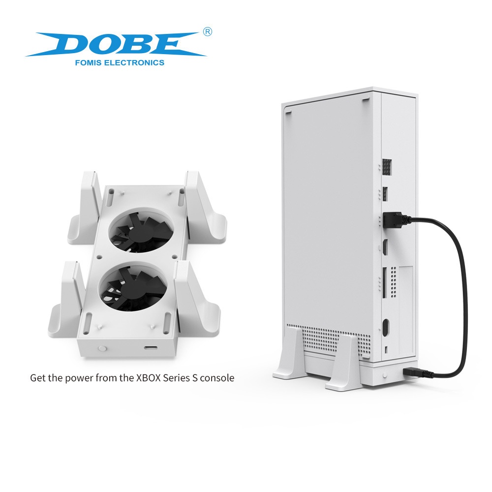 Xbox Series S Dobe Cooling FAN Vertical Stand TYX-0658 Kipas Pendingin