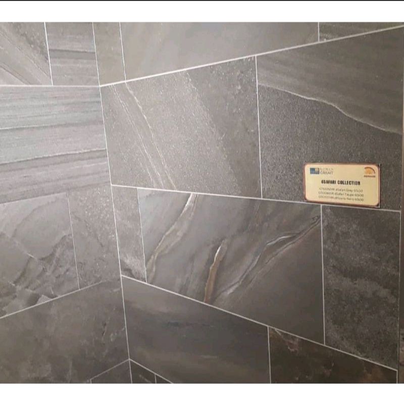 Granit Dinding dSafari Taupe 30x60cm/Keramik Dinding/GT632605R/Roman Granit