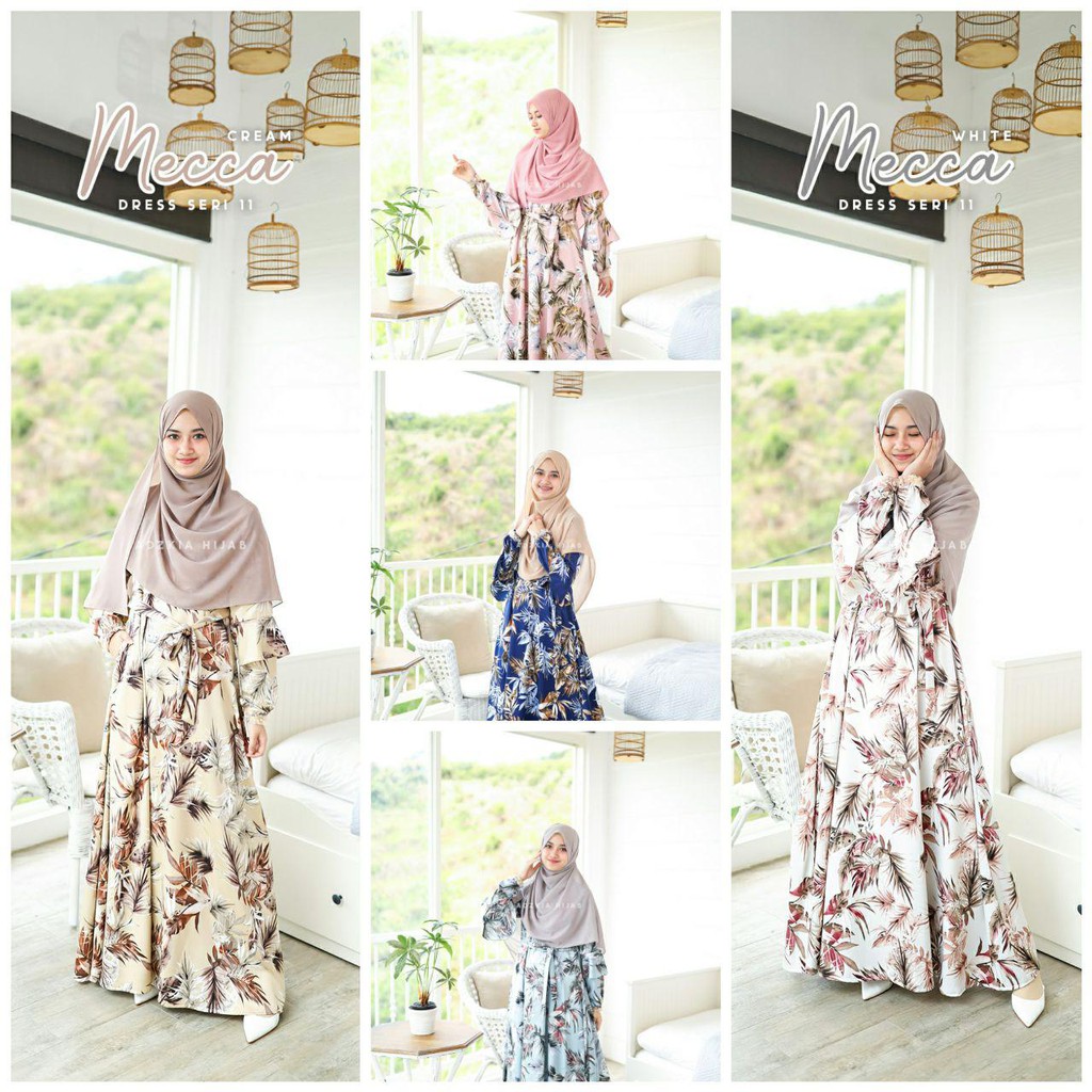 GAMIS MECCA EKSKLUSIF SERIES GAMIS ONLY SERI 11 BY ADZKIA HIJAB
