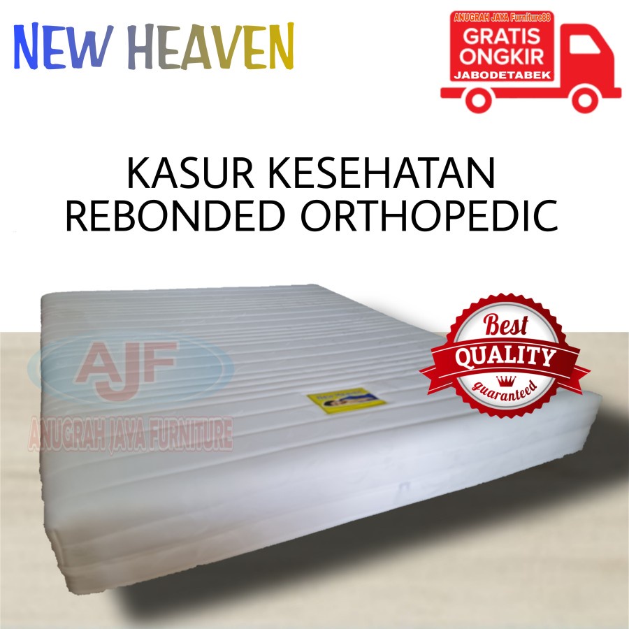 Kasur Orthopedic Rebonded Matras Orthopedic Merk New Heaven Tebal 24cm