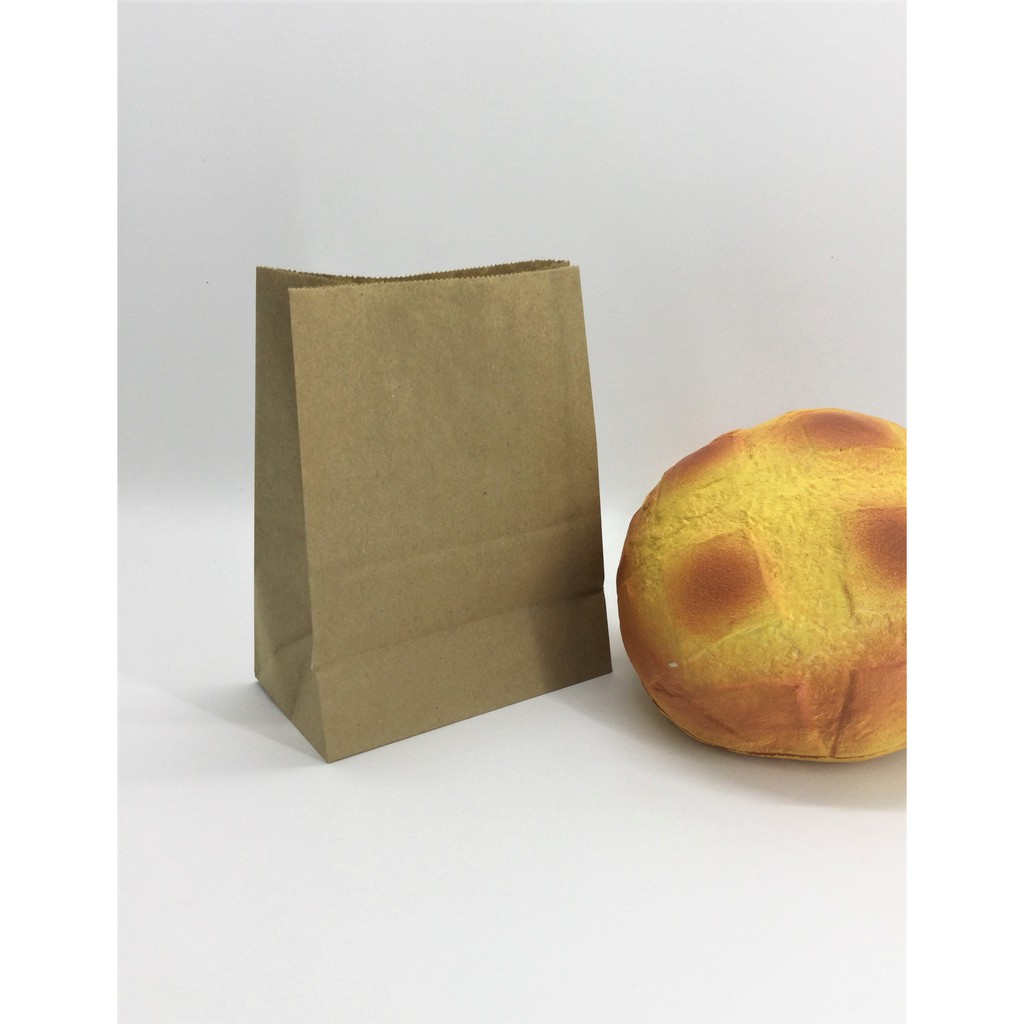 

(100 Pcs) Kantong Kertas paperbag Coklat S