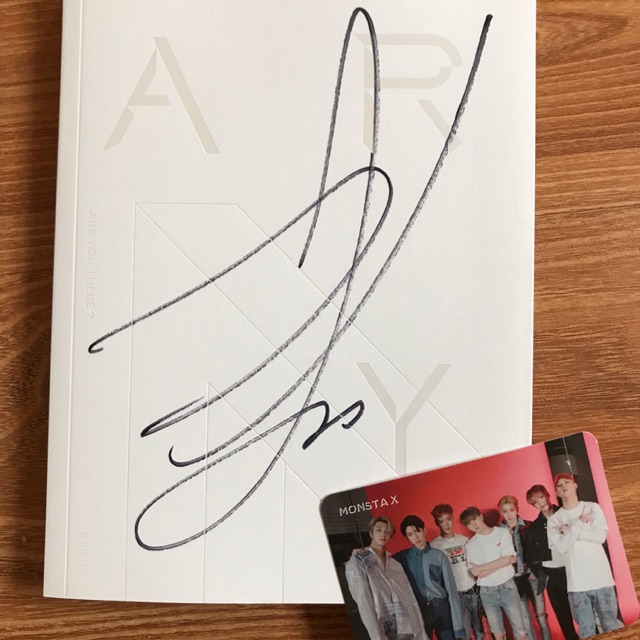 [Changkyun Signed] MONSTA X 2nd Album AYT Ver. 1