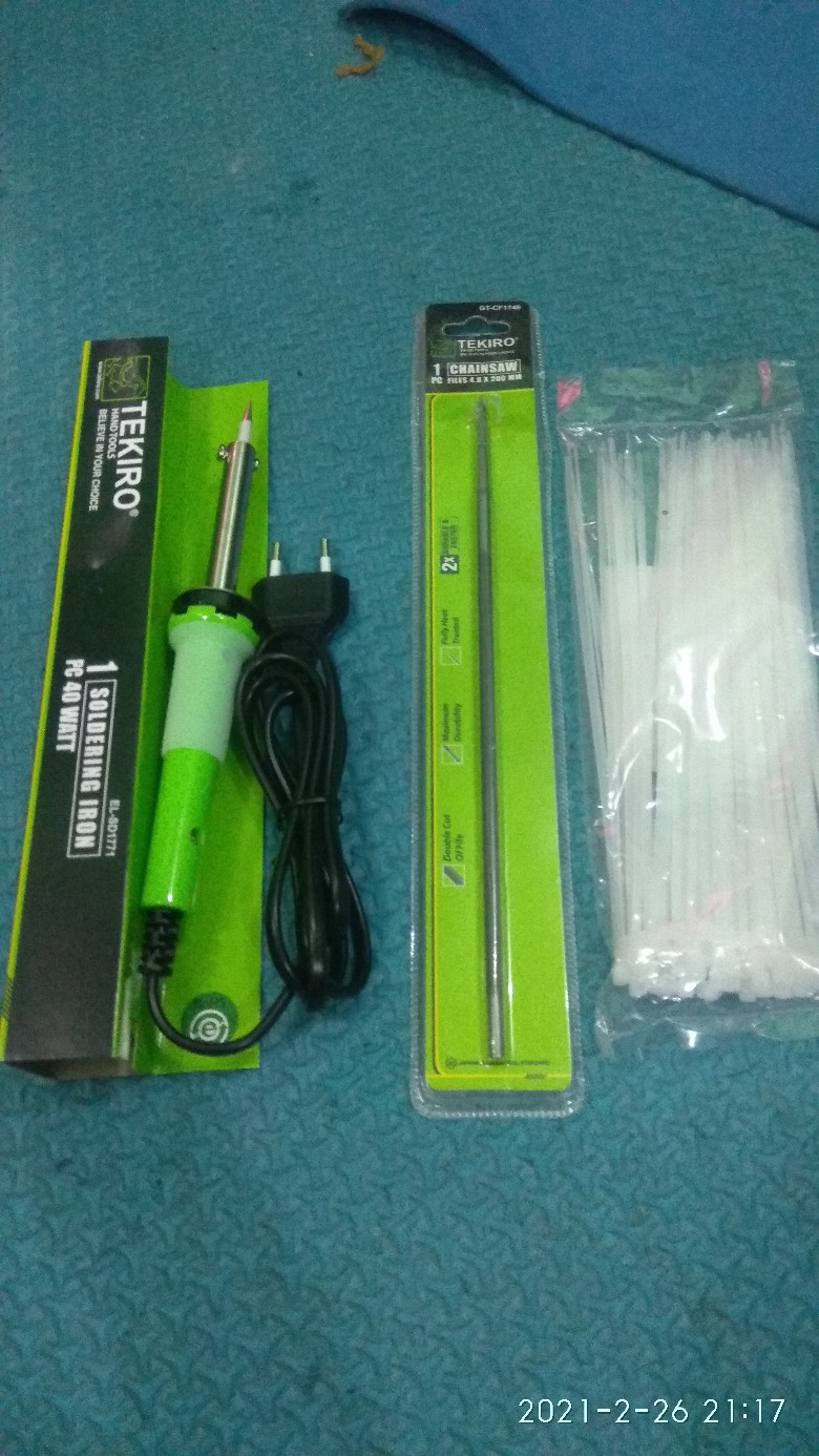 Tali Pengikat 10 Cm / Kabel Tis 100 Mm Putih ( Isi 100 Pcs )