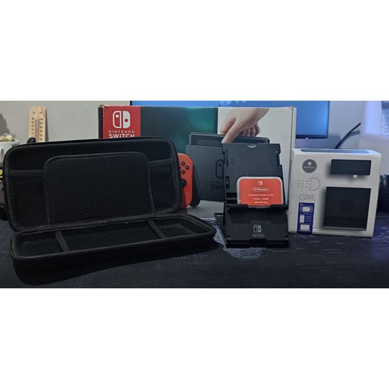 Nintendo Switch V1 CFW SXOS 128 GB Fullset + Bonus