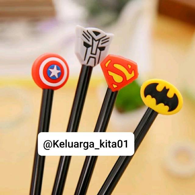 

pulpen/pena belogo superhero